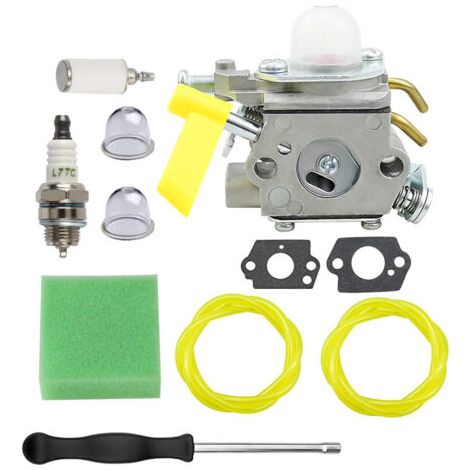 Compatible avec le carburateur 308054043 pour débroussailleuse Ryobi RY28000 RY28020 CS26 RY28040 SS26 RY09053 RY28021 26CC