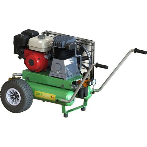 Motocompressore Minelli EnerComp65, con motore Honda GX 200 e ABAC B4900 530 lt/min