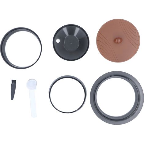 Boîte de rangement pour capsules de café, étanche à la poussière, moulée par injection, support de rangement pour capsules de café à la maison (1/5)