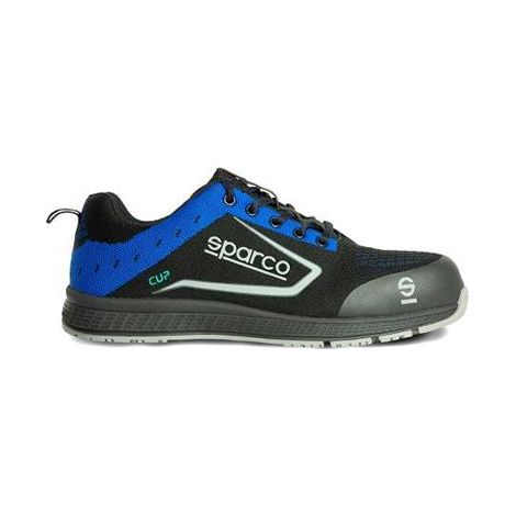 Zapato seguridad SPARCO S1P NDIS Scarpa Cup negro - azul