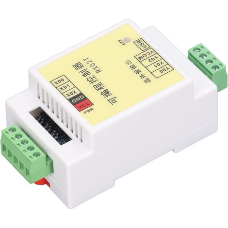 Automate PLC industriel programmable - Module contrôle automation usine - Électrovanne - Minuterie relais 12-24V RX02T (1/5)