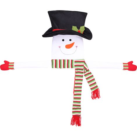 Girafe De Noël - Décor Pour Sommet D'Arbre De Noël En Fil Métallique Flexible - Pour Décoration Intérieure Fête De Fin D'Année - 1 Pièce (1/5)