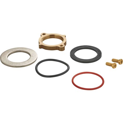 Grohe – Kit de fixation pour mitigeur – Raccord de robinetterie M33 x 1,5 – Fixation pour plans de travail 40mm à 60mm – Écrou et joints inclus