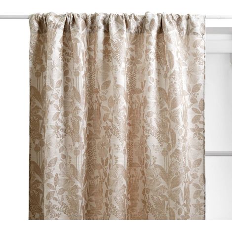 Tenda samara 140x260cm in lino beige - Atmosphera créateur d'intérieur