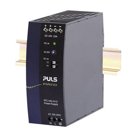 Alimentation rail DIN PULS PIANO PIC480.241C 20 A 480 W 1 pc(s) (1/2)