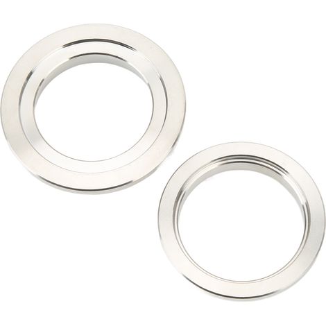 Kit brides soudure pour wastegate 44mm acier inoxydable admission échappement raccord V-band remplacement TIAL MV-R MVR VBAND 2 pièces (1/5)