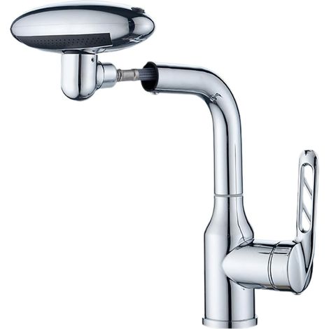 Robinet lavabo cascade, pour vasque sur plan et salle d'eau (1/5)