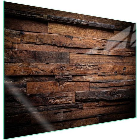 Plaque de protection en verre pour poêle à bois 70x52 (1/5)