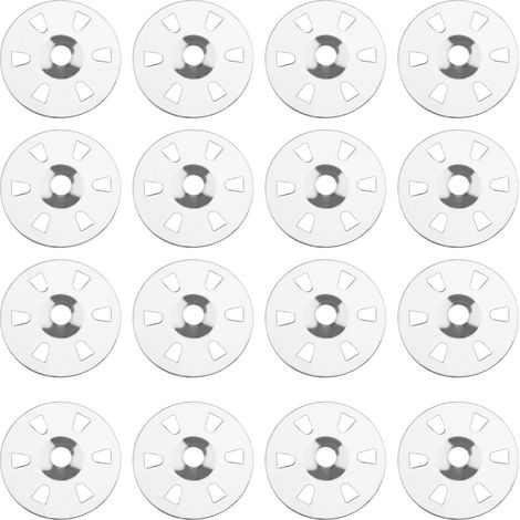 200 x Tile Backup Washers Easy Fix Washers 35 mm Diameter Nail Joints for Insulation Boards, Gypsum Boards, Composite Panels, Extruded Plates (1/5)