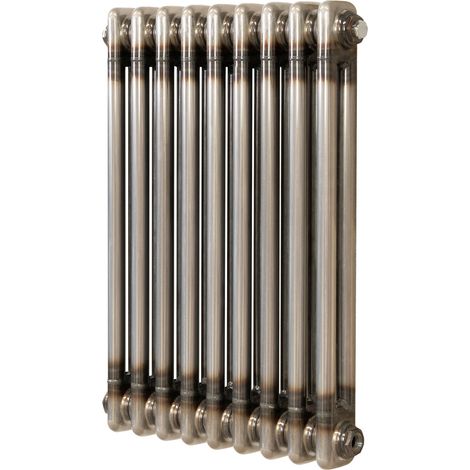 Radiatore 2 Colonne Orizzontale Metallo Grezzo 600x425 mm
