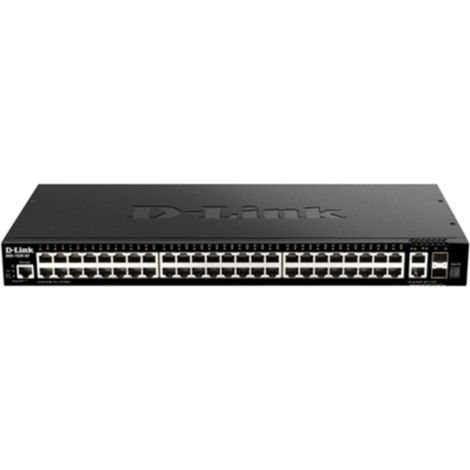 HUB Switch puertos 2 D-Link DGS-1520-52/E 10G Ethernet (100/1000/ (1/5)
