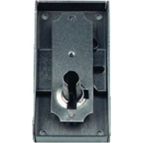 Serrure de meuble fer 528F axe 30mm sans clé gauche - DEVISMES - 3526230S