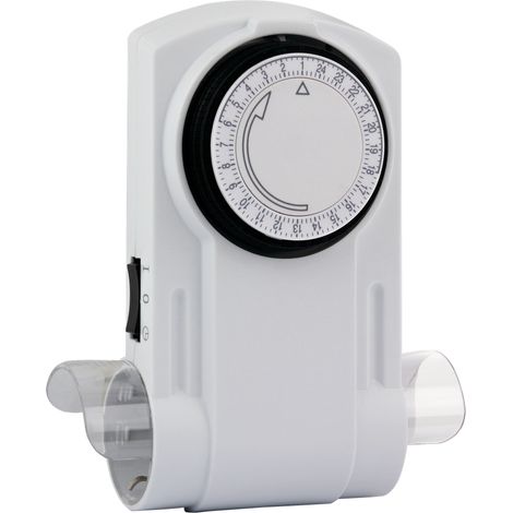 Temporizador mecánico blanco twinime (por 3)