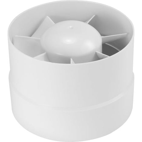 (LFI-13S) Extractor de aire silencioso con refuerzo axial, de bajo consumo, para baño, inodoro, tienda de campaña, invernadero, cocina, oficina y garaje (1/3)