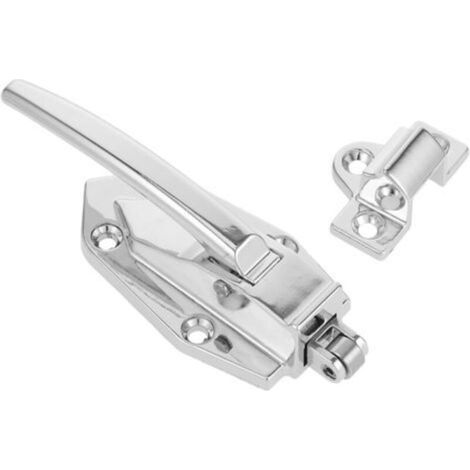 Zinc Alloy Door Handle for Freezer and Oven, Sturdy Flat Latch, Stable and Versatile Installation for Refrigerators and Ovens (1/5)