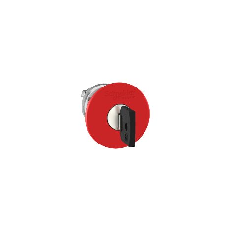 Cabeza seta 40mm SCHNEIDER EMERG. con protección contra fraudes y diseño compacto. (1/3)