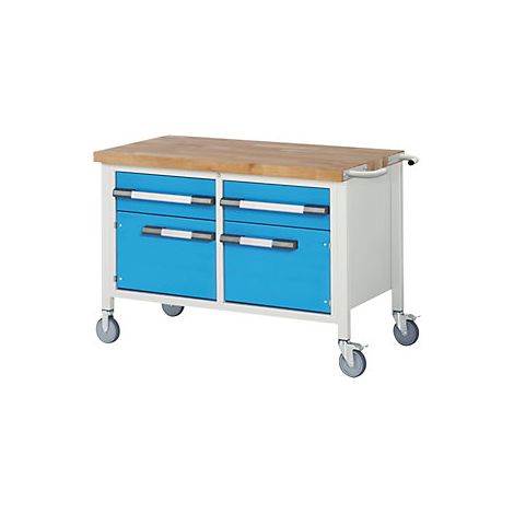eurokraft pro  Banco da lavoro mobile Serie 8000  struttura a