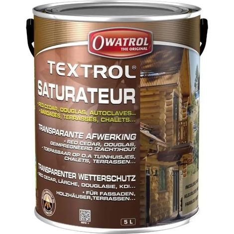 Owatrol TEXTROL saturatore per legno rovere rustico 5 litri