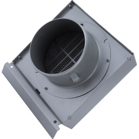 Wandlüftungsgitter aus Edelstahl für Dunstabzugshaube und Ventilator, 100 mm Luftauslass, Lüftungskanalabdeckung. (1/5)