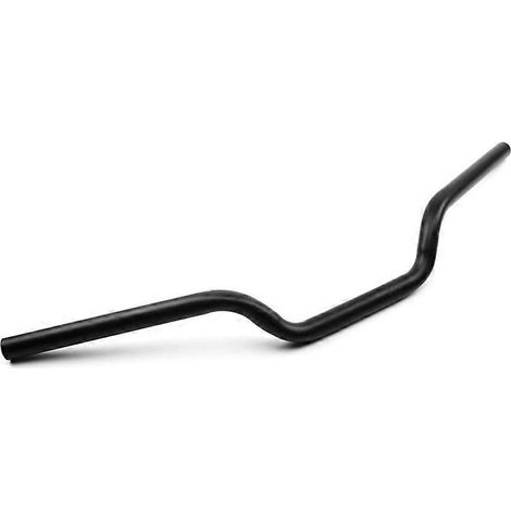 Guidon modifié rétro pour moto CG125, guidon 125 modifié avec robinetterie directionnelle, guidon en tube d'acier de calibre 22 mm (plier le guidon pour obtenir une couleur noire) (1/5)