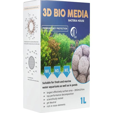 Medio de cultivo 3D BIO - casa de bacterias 1 litro