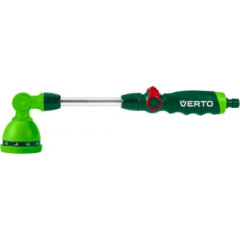 Lanza de riego Verto 15g681 aluminio 40 cm 10 funciones (1/5)