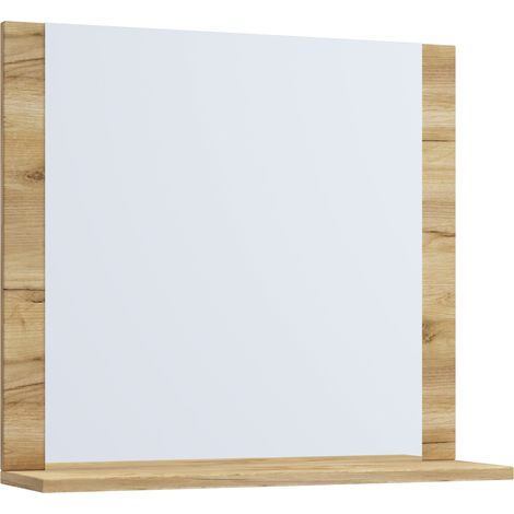 Specchio bagno Specchio da parete Lendas 55x60 cm 55x60x17 - VCM