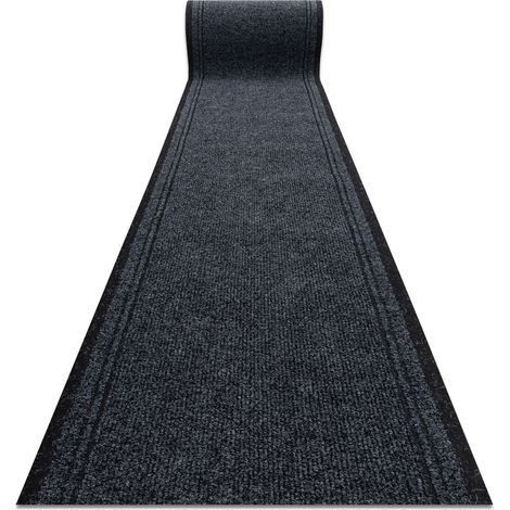 PAILLASSON TAPIS DE COULOIR ANTIDÉRAPANT MALAGA anthracite 2082 100 cm grey 100x500 cm