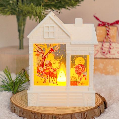 Bougie Électronique - Pour Décoration De Sapin De Noël - Sans Flamme - Alimentée Par Piles - Blanc - 12 x 8,9 x 6 cm - 1 Pièce (1/5)