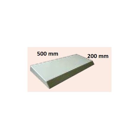 Toit metallique à visser sur coffret 500x200mm GISSEY