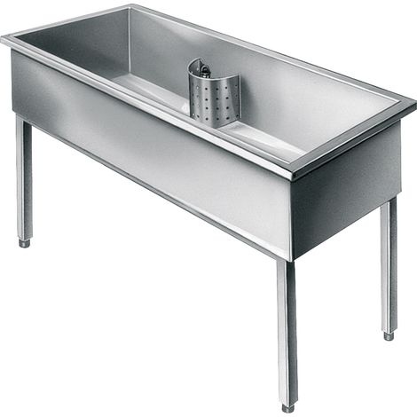 KWC AR Werkraumbecken, SIRIUS, Edelstahl,  1000x800x600 mm, Unterbau