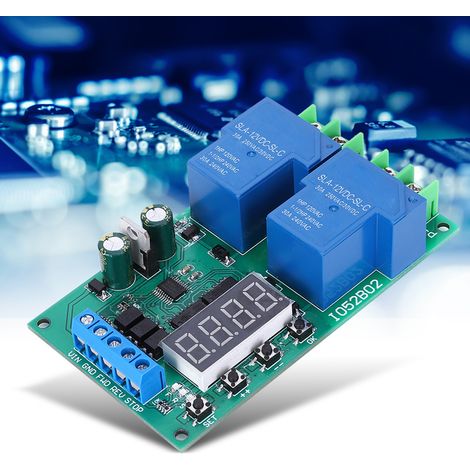 Lot de 30 relais 12V multifonctions, contrôleur moteur marche avant/arrière, temporisation démarrage arrêt, interrupteur de fin de course, inverseur de polarité (1/5)