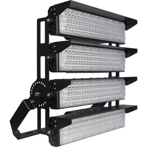 Projecteur LED Puissant Industriel 1000W 170lm/W IP66 Noir Orientable - Blanc Neutre - SILUMEN (1/5)