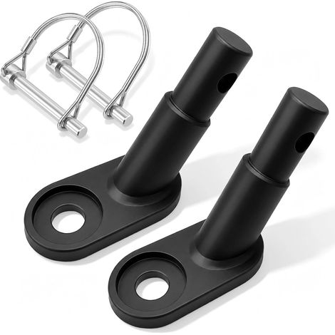 Attache Remorque Velo, Fixation Remorque Velo, Adaptateur de Remorque pour Chien, Vélo Adaptateur D'attelage, Compatible Attache Remorque Velo ou Chien (1/5)
