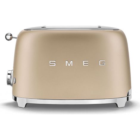 SMEG Tostapane 50's Style 2 Fette Oro Opaco