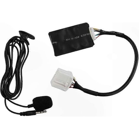 12V AUX Bluetooth-Adapter für Autoradios 2003-2011, Freisprecheinrichtung, Kfz-Zubehör kompatibel mit Audiosystemen. (1/5)