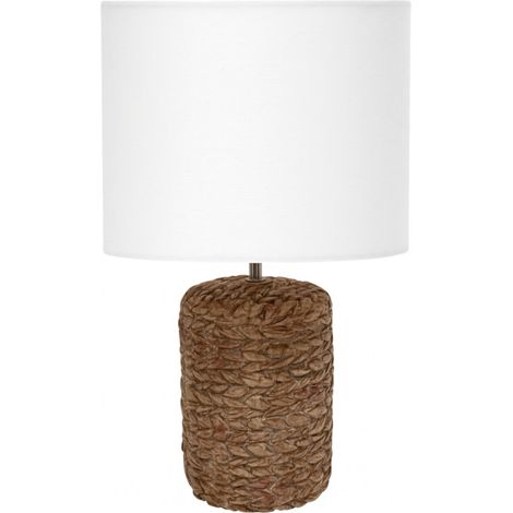 Platinet LUCIA & ST.LUCIA Tischlampe Beige und Helles Rattan
