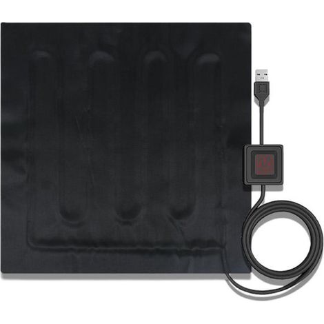 Coperte elettriche - 1 tappetino riscaldante per rettili, tappetino riscaldante USB orizzontale, adatto a tartarughe, lucertole (animali domestici) e donne in gravidanza