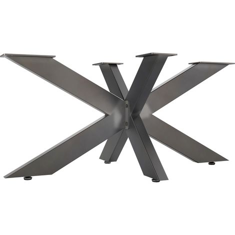 SOTECH Tischgestell SPIDER / Schwerlast Tisch-Beine aus Stahl in Vintage Look / Tisch-Füße 430 x 980 x 580 mm