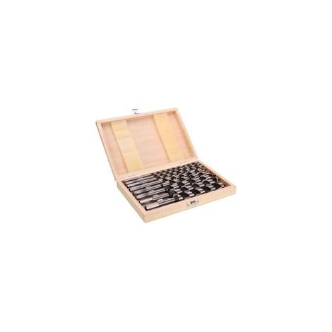 Set mit 230 mm Spiralbohrern, 8 Stück 6/8/10/12/16/18/20 mm, geeignet für sechseckige Holzbohrer, lange und tiefe Holzbohrer.