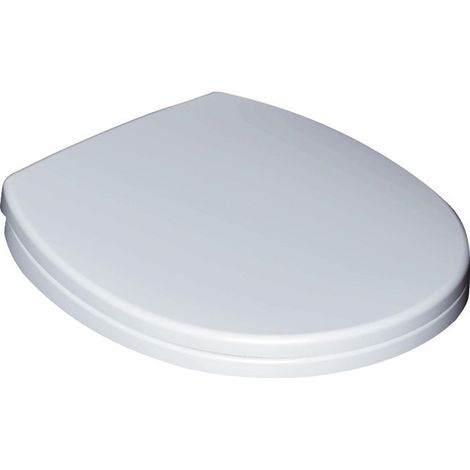 Abattant WC CONTOUR 21 charnières en acier inoxydable blanc IDEAL STANDARD