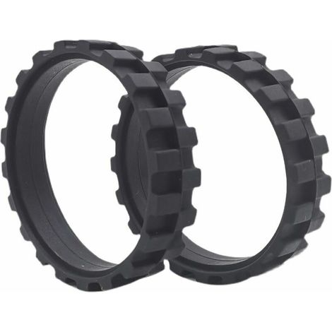 PNEUS Roues pouriRobot 5/6/7/8/9 I7 E3 E5 (Pack 2 unités) Antidérapant, adhérence exceptionnelle et montage facile (1/3)