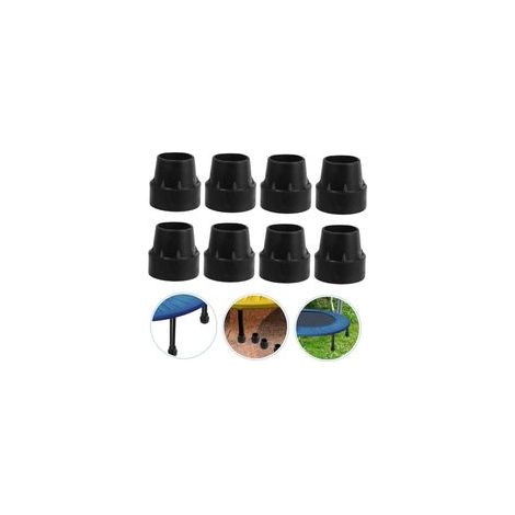 Set mit 8 Trampolin-Fußpolstern, Zubehör, Gummikappen für Trampolinstangen, Gummimanschetten für Trampolin, Trampolinreparatur, universelle Trampolinfüße (1/5)