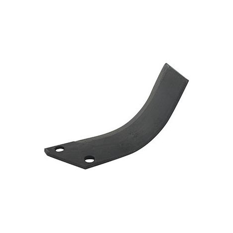 Cuchillo de fresado izquierdo para fresadora trasera compatible con Muratori para modelo MS3P - L: 185 mm. Tipo de trabajo.