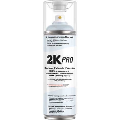 2K PRO 2K Spraydose - 2 Komponenten Sprühlack - PU-Lack (1/5)