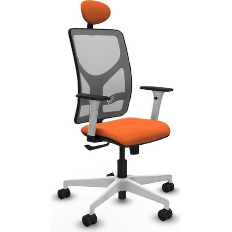 Chaise piqueras y crespo Motilla blanc support lombaire ajustable (1/2)