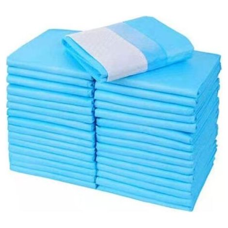 Packung mit 100 Hundetrainingspads, Einweg-Welpentrainingspads für Rüden – super saugfähig – geruchshemmend – 33 x 45 cm (1/5)