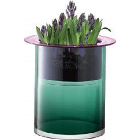 Nest Vase en verre Vert