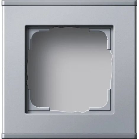 Gira Perfil 1f vert. + horiz. Perfil 55 Aluminio [136126], 1361 26