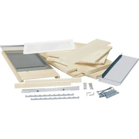 Arnia Dadant-Blatt 10 favi 21F solo nido kit montaggio fondo antivarroa 10 kg